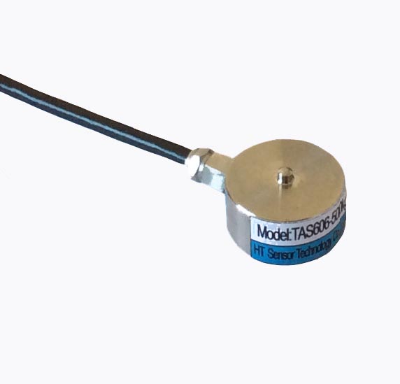 Button type compression load cell